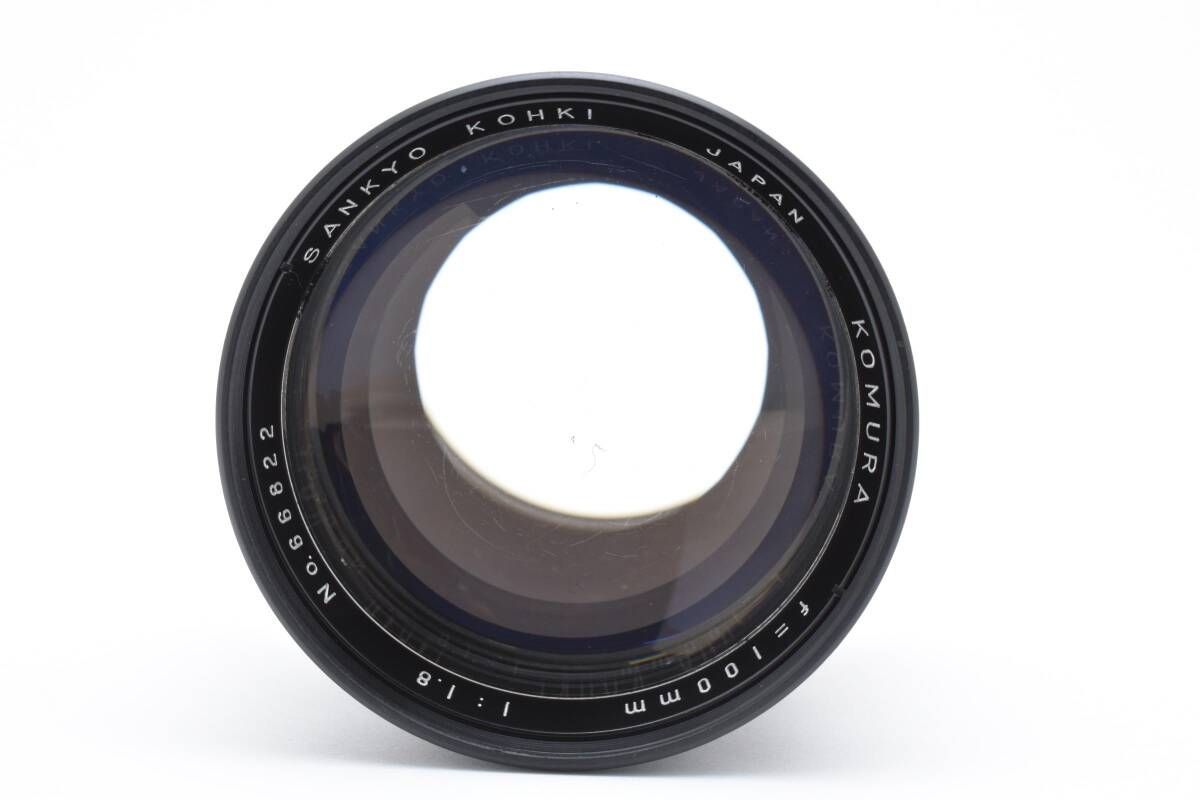 品 コムラー KOMURA 100mm F1.8 Y2966 3414