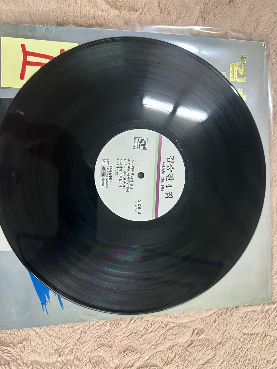 フロントガラスに