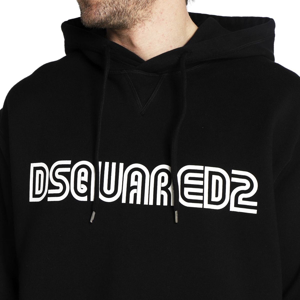 DSQUARED2 ディースクエアード S71GU0550 S25030 ブラック ロゴ ...