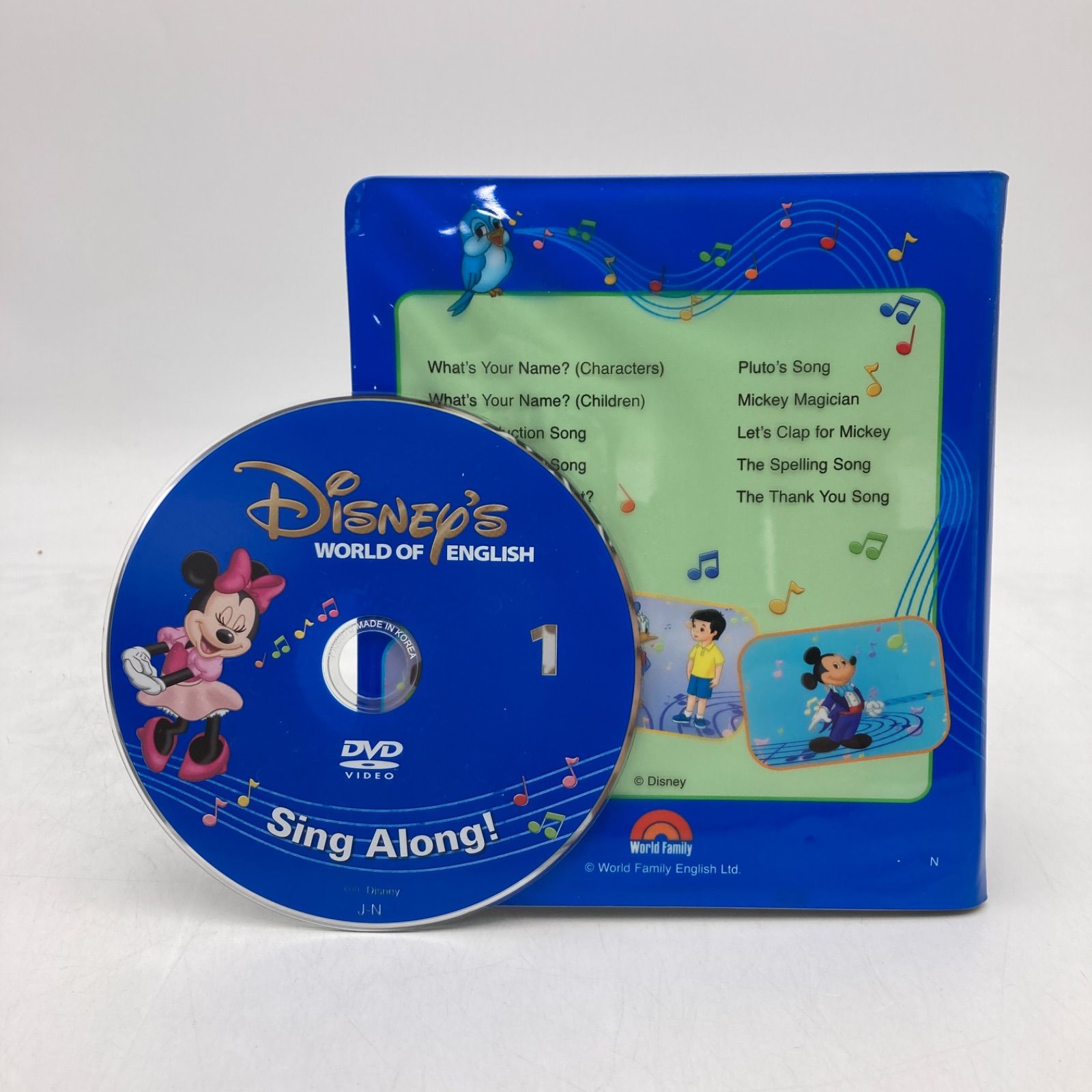シングアロング　新子役DVD　ディズニー英語システム　DWE　507726 シングアロング 新子役DVD ディズニー英語システム DWE 903726