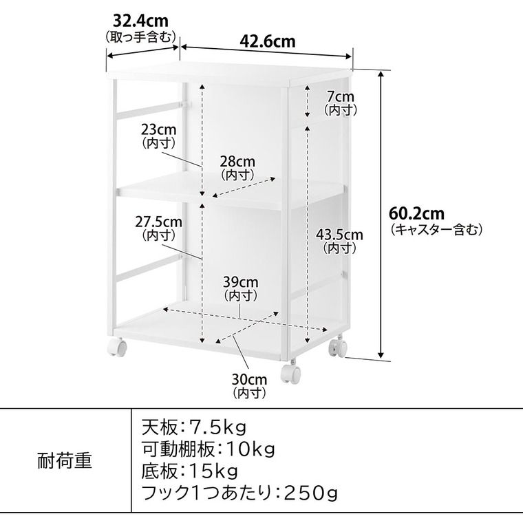 目隠しワゴン タワー