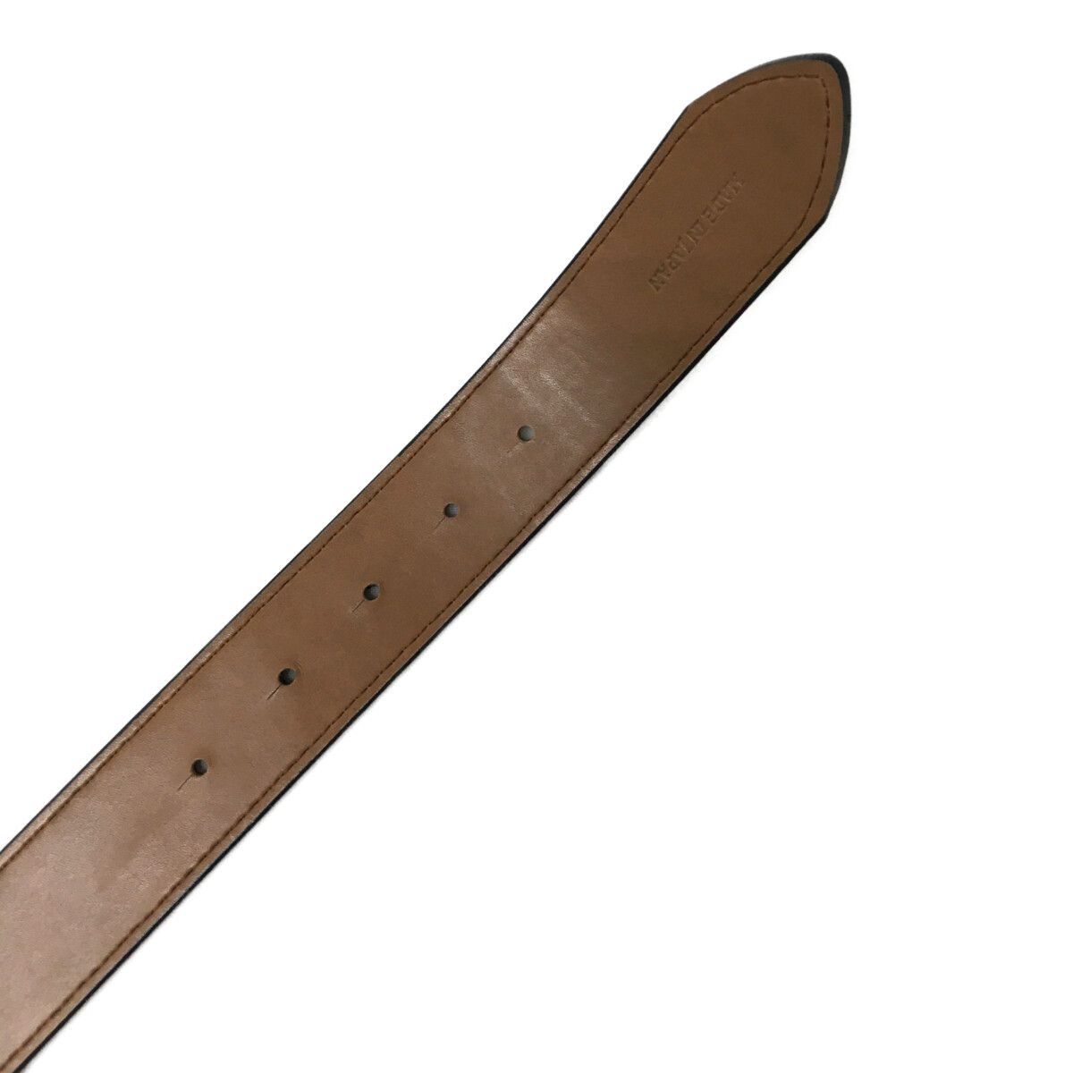 パーリーゲイツ PEARLY GATES ベルト 紺 ネイビー 2段ロゴバックル 定番 LLC-HASEGAWATOSO_COM