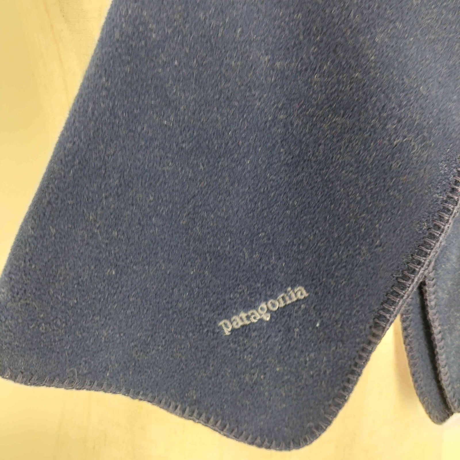 パタゴニア patagonia 05AW USA製 ロゴ 刺繍 フリース マフラー