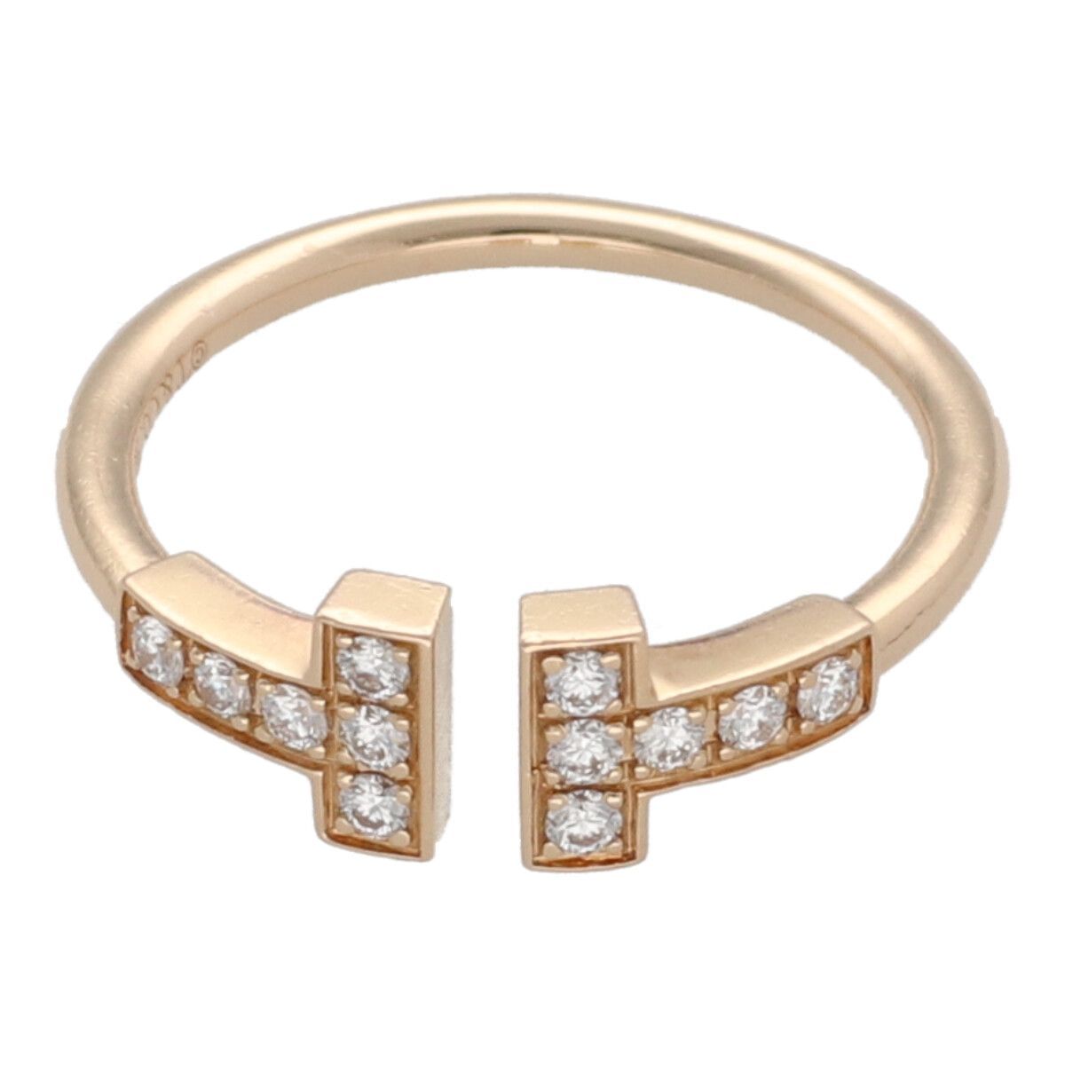 Tiffany & Co. - ティファニー リング ナイフエッジ 9.5号 K18YG