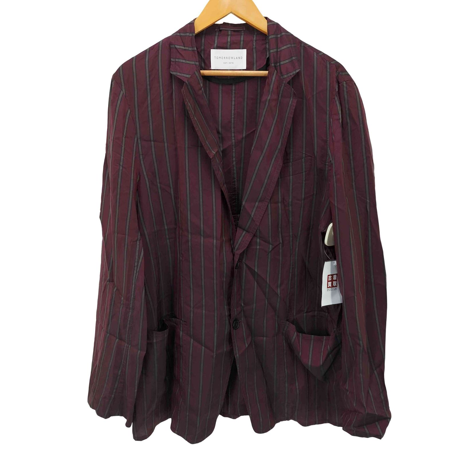 jaded London ストライプテーラードジャケット jaded London ストライプテーラードジャケット jaded London