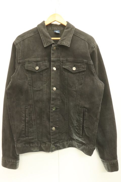 【中古】 George メンズデニムジャケット Gジャン M デニムジャケット Gジャン George M 黒 ブラック