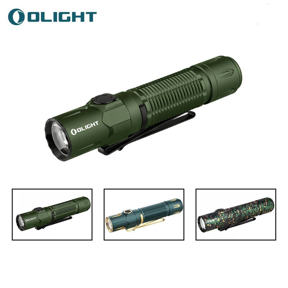 OLIGHT(オーライト) WARRIOR 3S 懐中電灯 ハンディライトタクティカルライト ledフラッシュライトアウトドア IPX8防水 充電式 高輝度 正規代理店