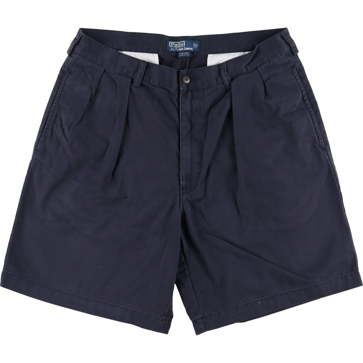 古着 ラルフローレン Ralph Lauren POLO by Ralph Lauren ツータック チノショーツ ショートパンツ メンズw36  /eaa442799/eaa442799