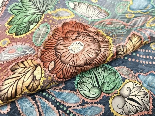 平和屋着物●豪華振袖　辻が花　暈し染め　金彩　正絹　逸品　AABC2528ph 平和屋着物○豪華振袖 辻が花 暈し染め 金彩 正絹 逸品 AABC2528ph 2025年