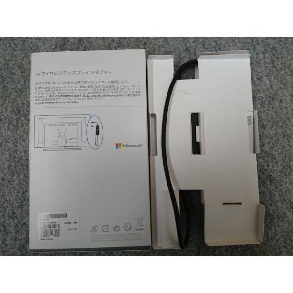 マイクロソフト UTH-00036 4K ワイヤレス ディスプレイ アダプター