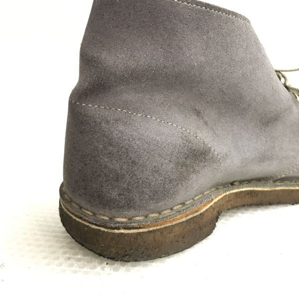 Clarks/クラークス☆スエードレザー/デザートブーツ【GB8/26.5cm/gray