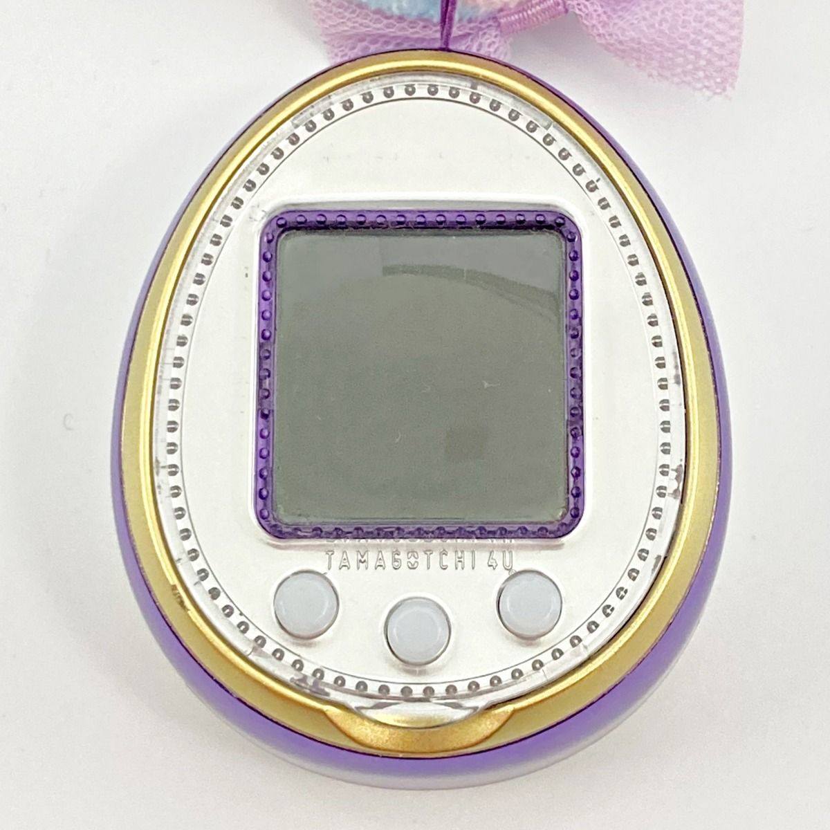 たまごっち　4U 新品電池付き Amazon.co.jp: TAMAGGOTCHI 4U PURPLE (たまごっち 4U パープル