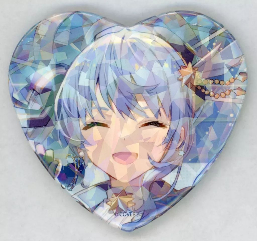 星街すいせい ハート型缶バッジ 誕生日＆活動6周年記念 星街すいせい 誕生日＆活動6周年記念 ランダムハート型缶バッジ