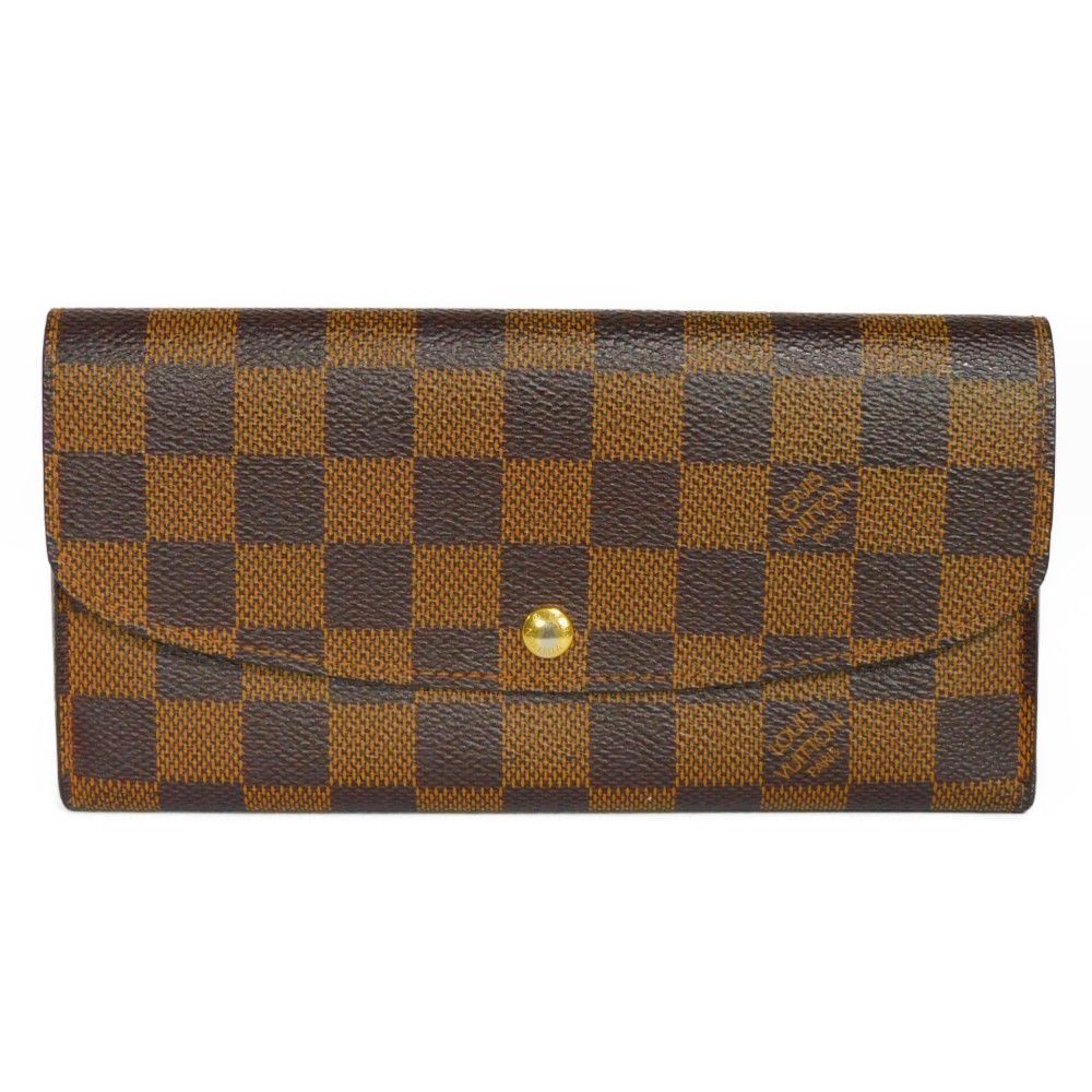 ルイ・ヴィトン ポルトフォイユ・エミリー 二つ折り スナップボタン