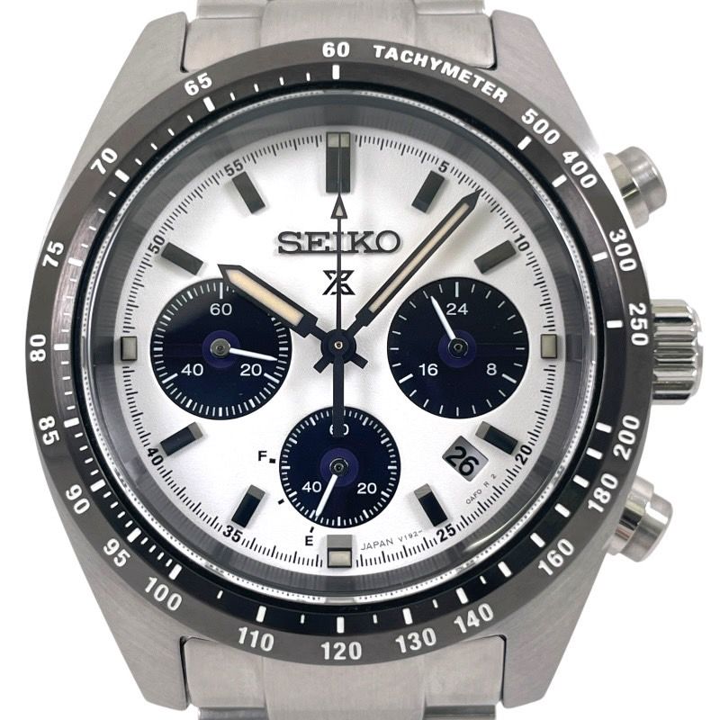 【SEIKO】セイコー プロスペックス　スピードタイマー SBDL085 腕時計 ステンレススチール メンズ ソーラー　クロノグラフ　V192-0AF0