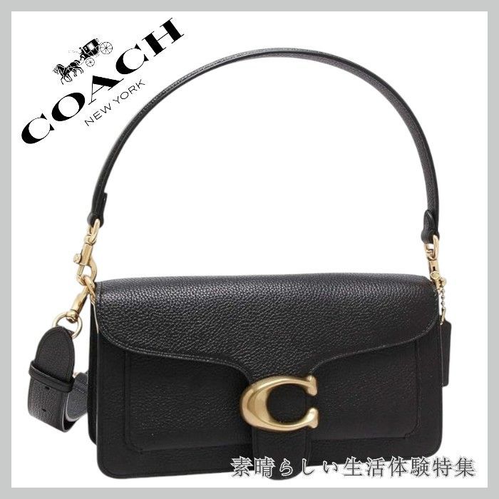 新品 COACH コーチ バッグ 73995 ブラック ハンドバッグ ショルダーバッグ｜シンプルで洗練されたデザイン - メルカリ