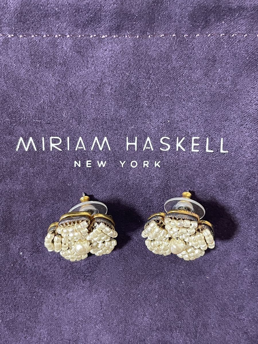 MIRIAM HASKELL ピアス