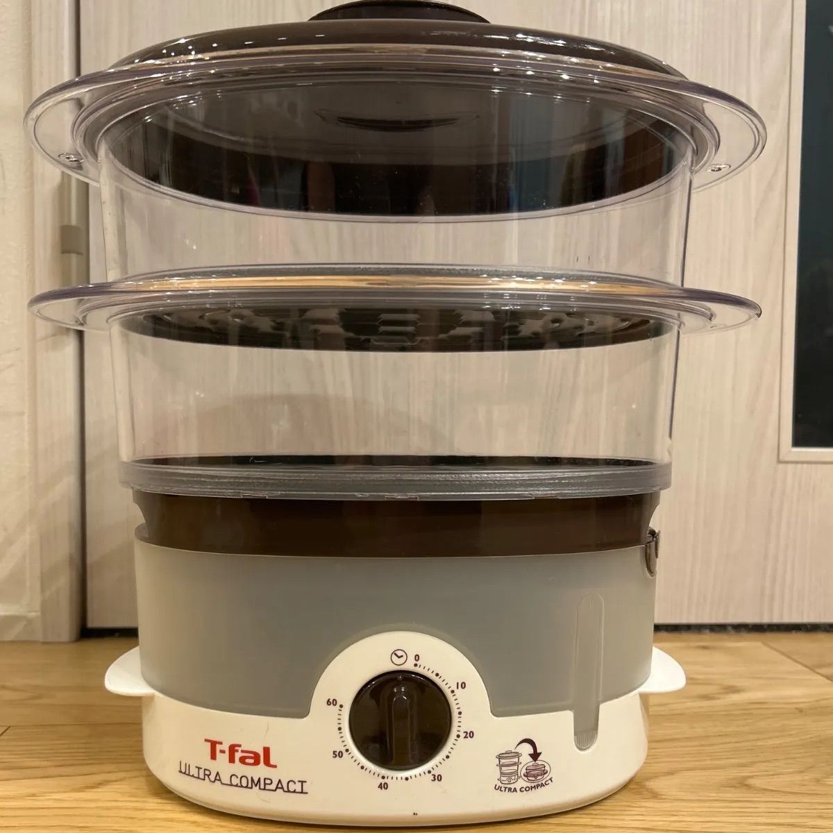 調理家電 T-fal スチームクッカー ウルトラコンパクト 電気蒸し器