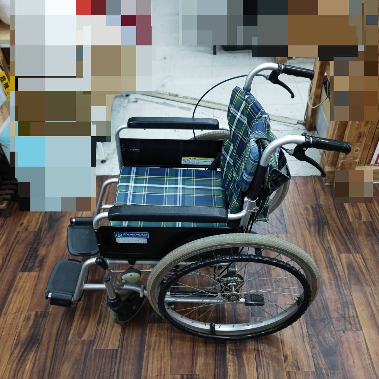 チェック柄 自走用