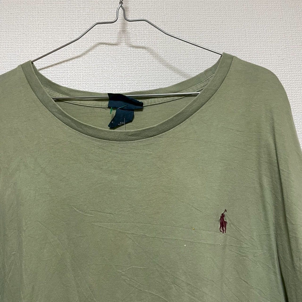POLO RALPH LAUREN☆Tシャツ Polo by Ralph Lauren Tシャツ 半袖 XXL カーキ ワンポイント