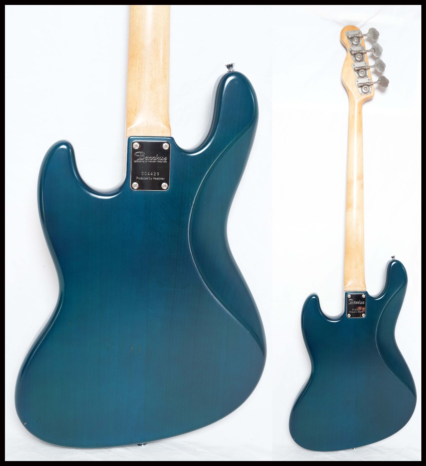 Bacchus BJB-98 JIROモデルベース Bacchus BJB-98 JIRO Emerald Green <バッカス>｜平野楽器