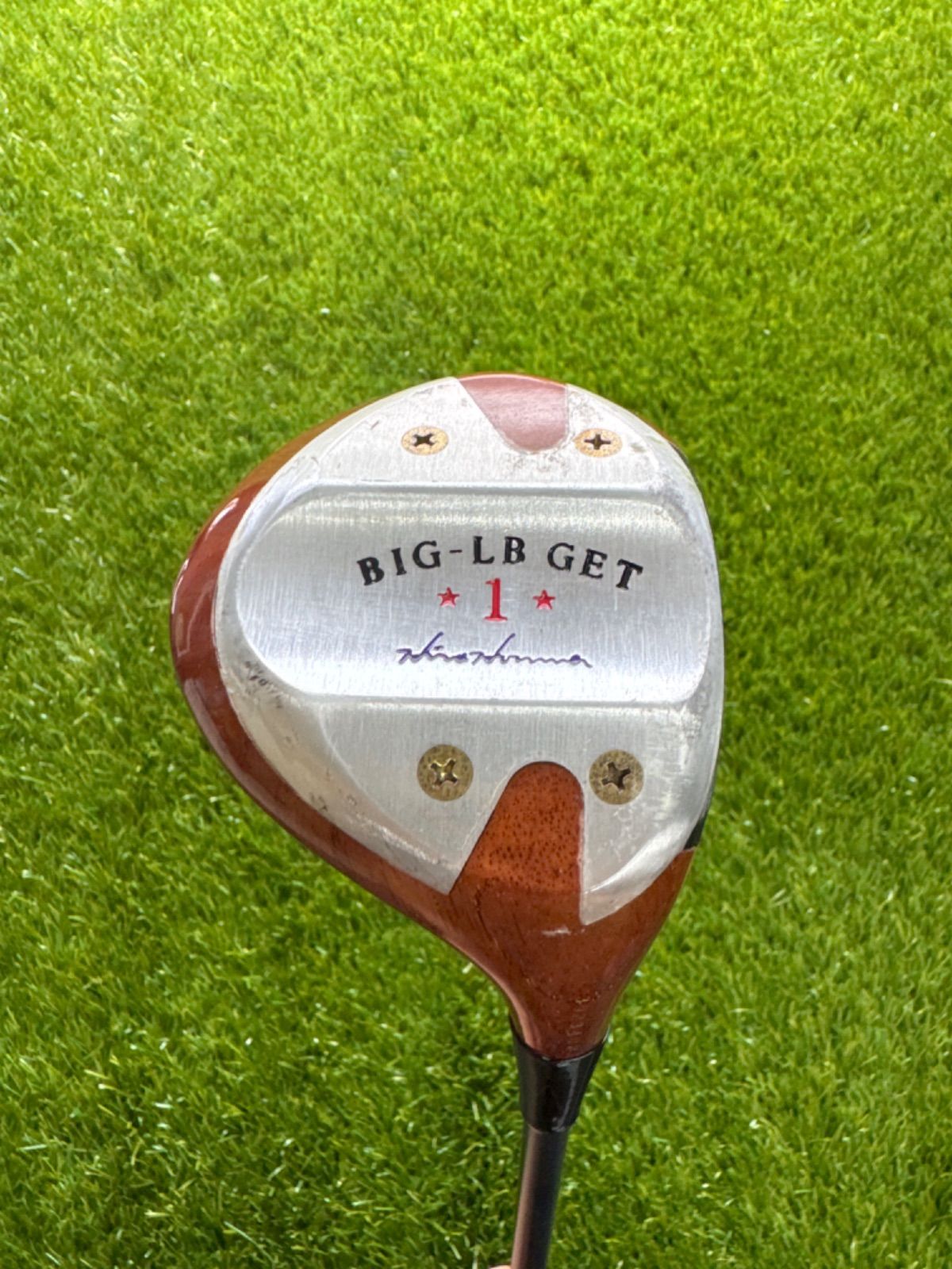 【美品　HONMA　パーシモンドライバー】BIG-LB GET ホンマ BIG LB GET ドライバー 44インチ 右 2星 HONMA - メルカリ