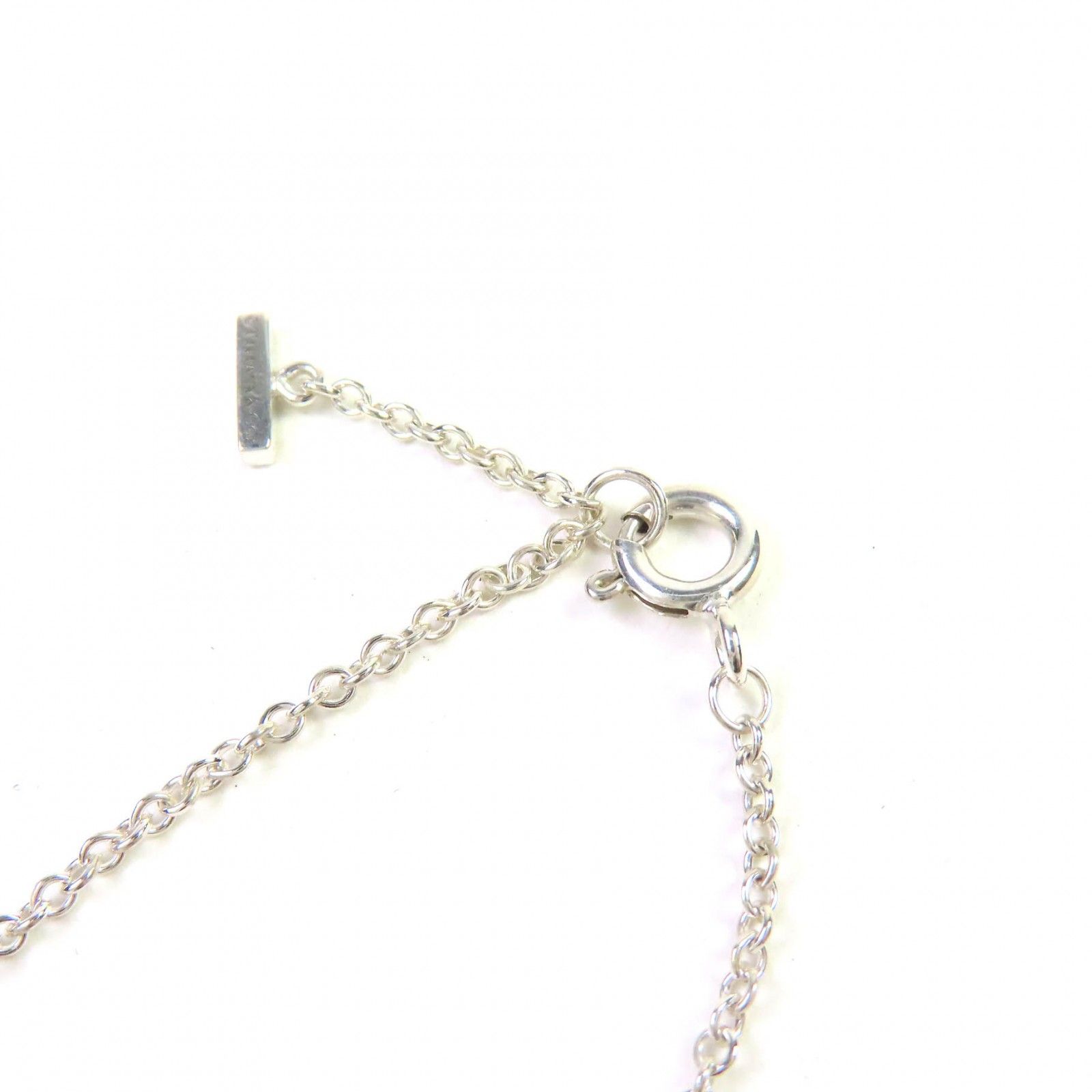 美品△TIFFANY&Co. ティファニー T スマイル ブレスレット AG925
