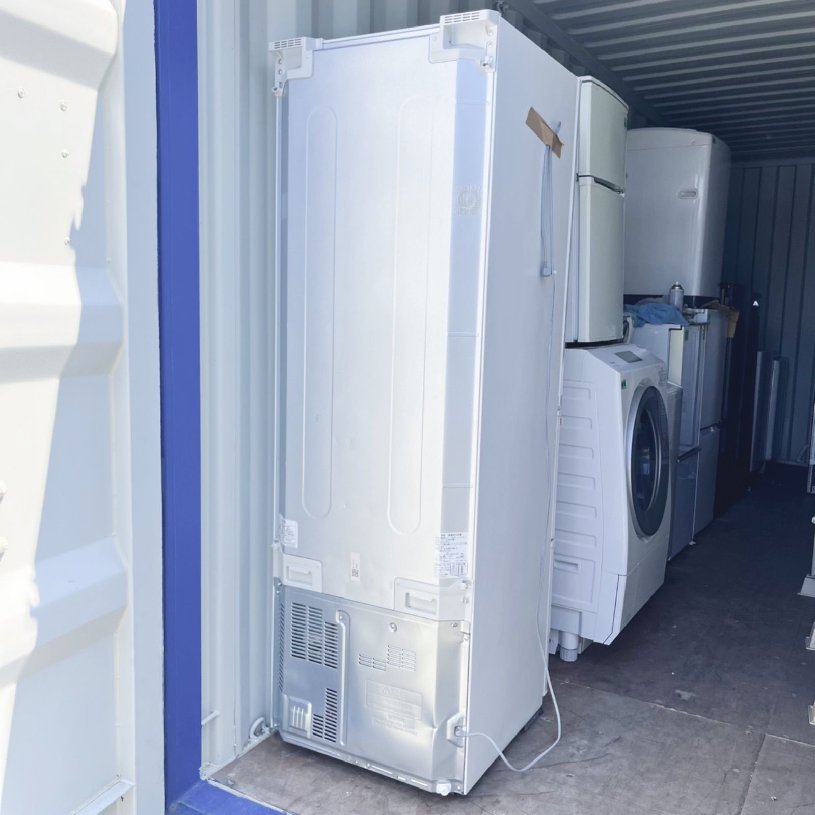 取付無料！パナソニックエコナビ搭載 おしゃれインテリア6ドア冷蔵庫！洗濯機 取付無料！高性能パナソニックエコナビ搭載！ 大容量6ドア冷蔵庫