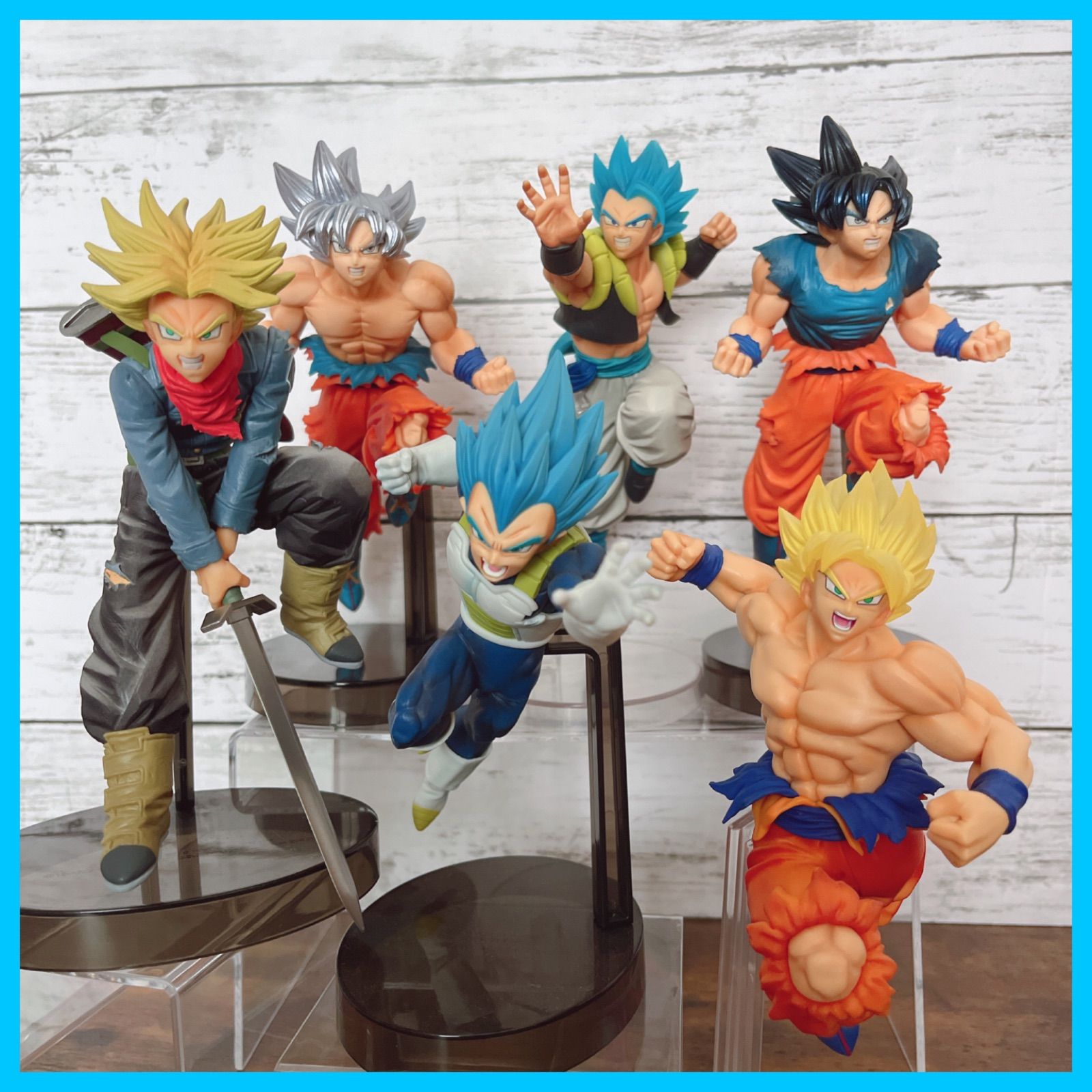 C賞黒衣の戦士フィギュア一番くじ　ドラゴンボール6点セットおまけ付き