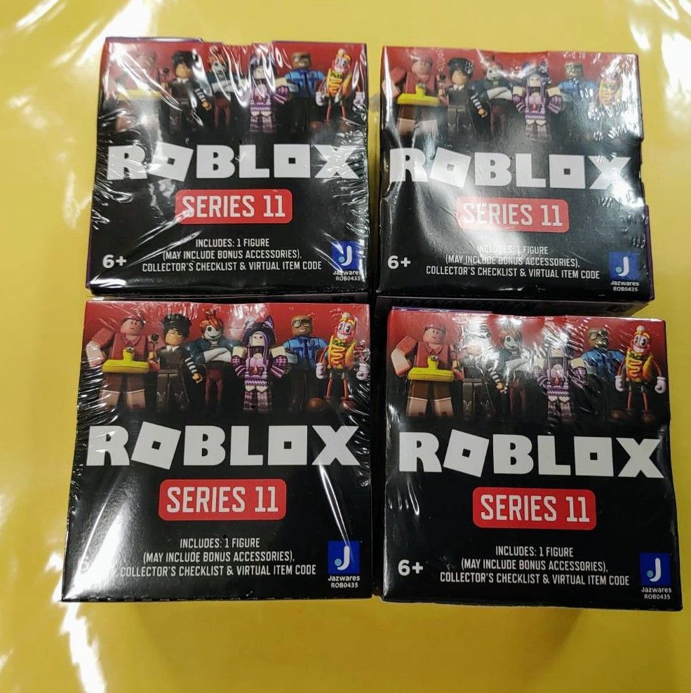 ROBLOXミステリーフィギュア４個セット(新品 未使用)シリーズ１１