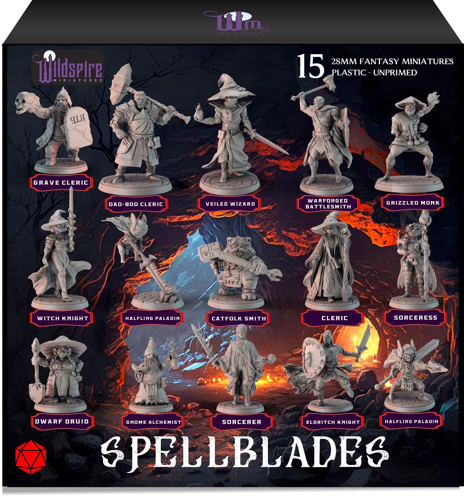 Wildspire Spellblade - ヒーロー&NPCキャラクター DND