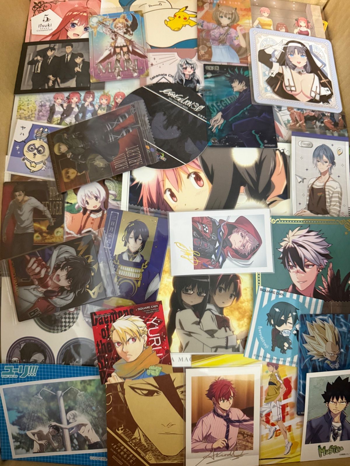 紙類 アニメ ゲーム まとめ売り 大量 コースター ポストカード