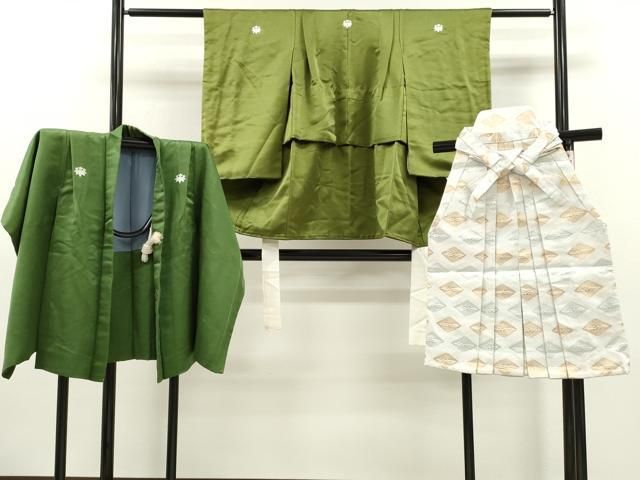 平和屋着物○男性 色紋付 羽織セット 洗える着物 CAAZ1183vf 平和屋着物[] 