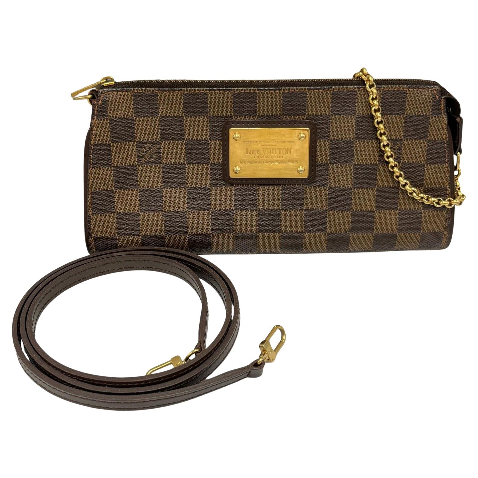ルイヴィトン LOUIS VUITTON ショルダーバッグ エヴァ N55213 ダミエキャンバス レディース