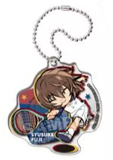 新テニスの王子様　不二周助　ビッグアクリルキーホルダー JF18① 中古】雑貨 不二周助 「新テニスの王子様 ぴょんコレ アクリル