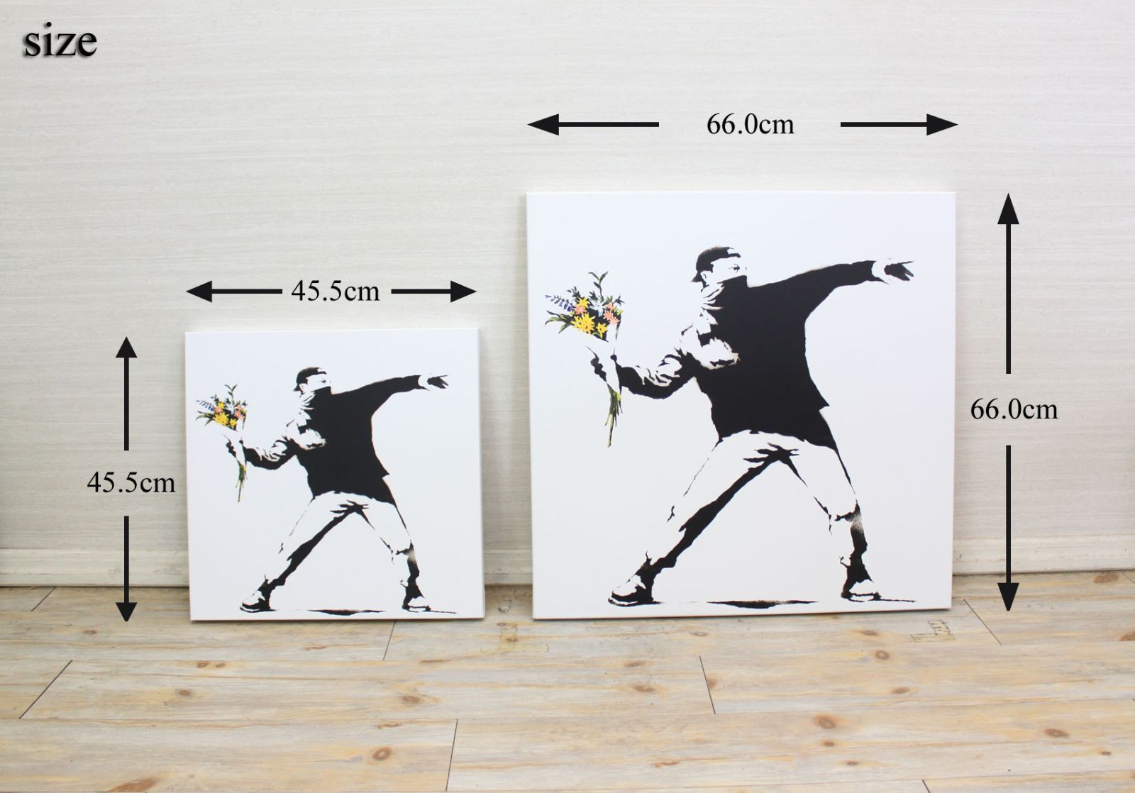 バンクシー アートパネル Sサイズ BANKSY Banksy「アナーキストと母親