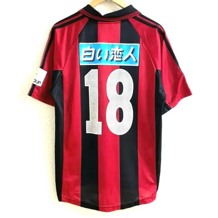 999 2000 adidas コンサドーレ札幌 サイン入り ユニフォーム - メルカリ