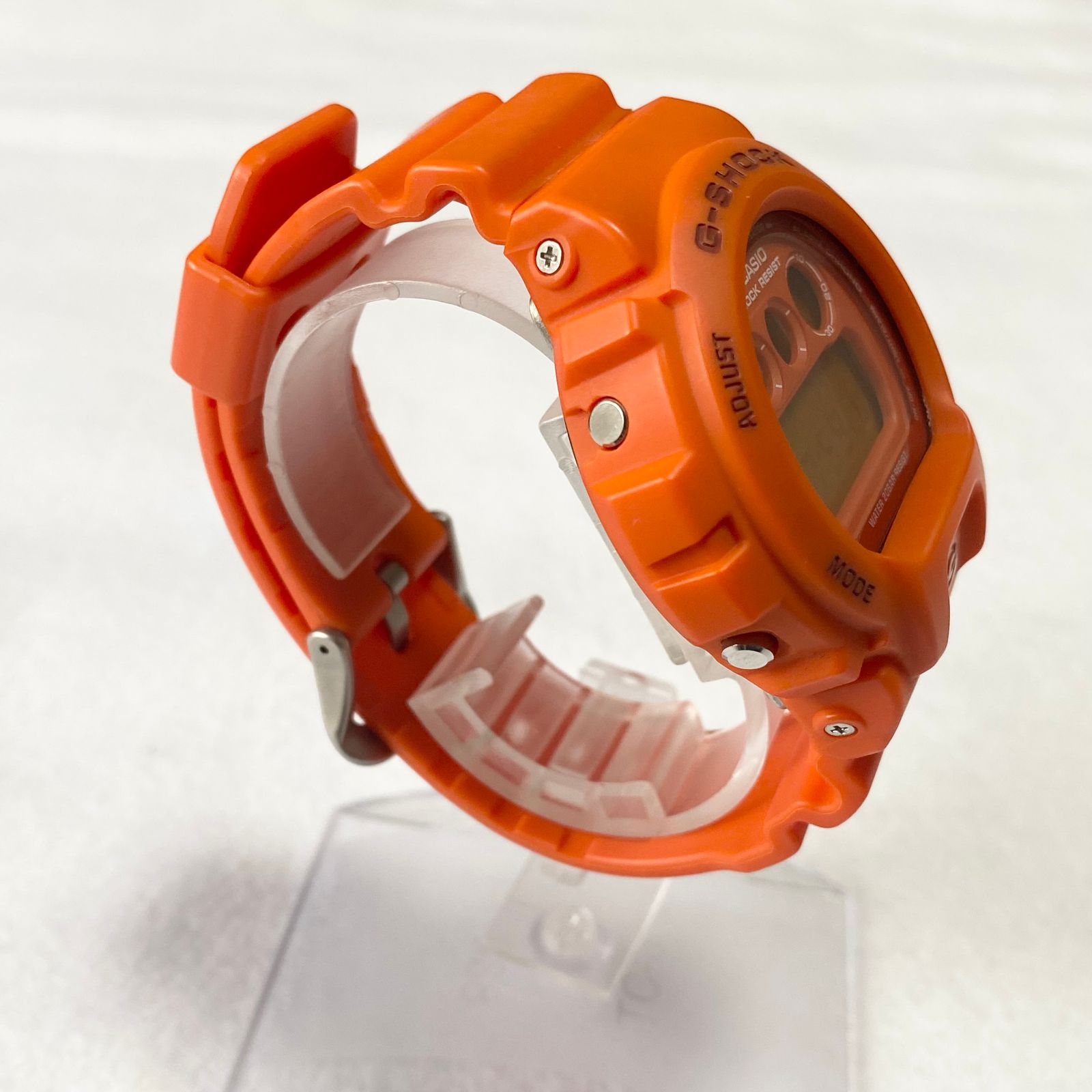 美品］G-SHOCK DW-6900 クレイジーカラー オレンジ 希少 激レア・美品