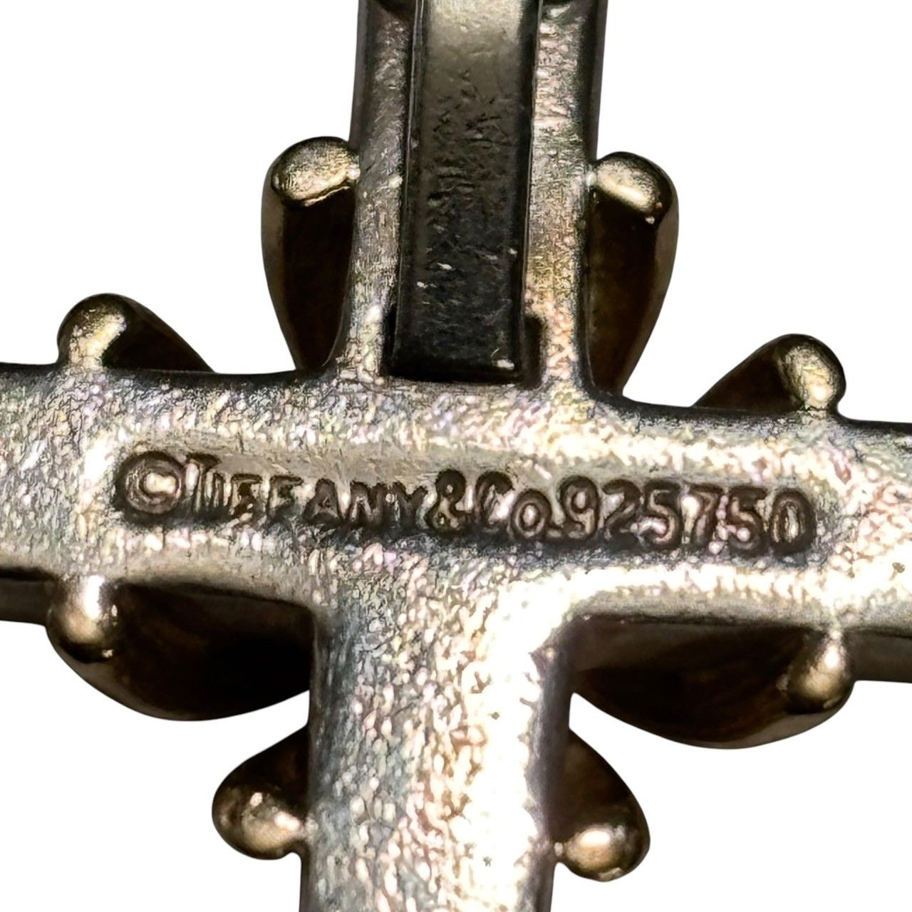 TIFFANY & CO.(ティファニー) 18k gold x 925 silver signature