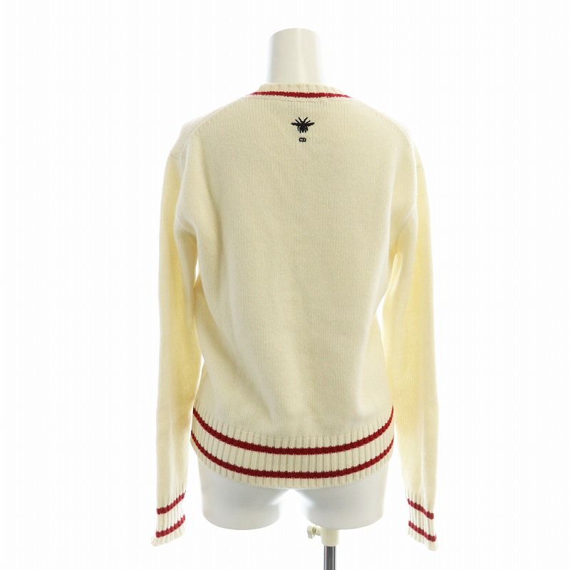 Christian Dior アイボリー ニットセーター 定番アイテム♡【Dior】《J