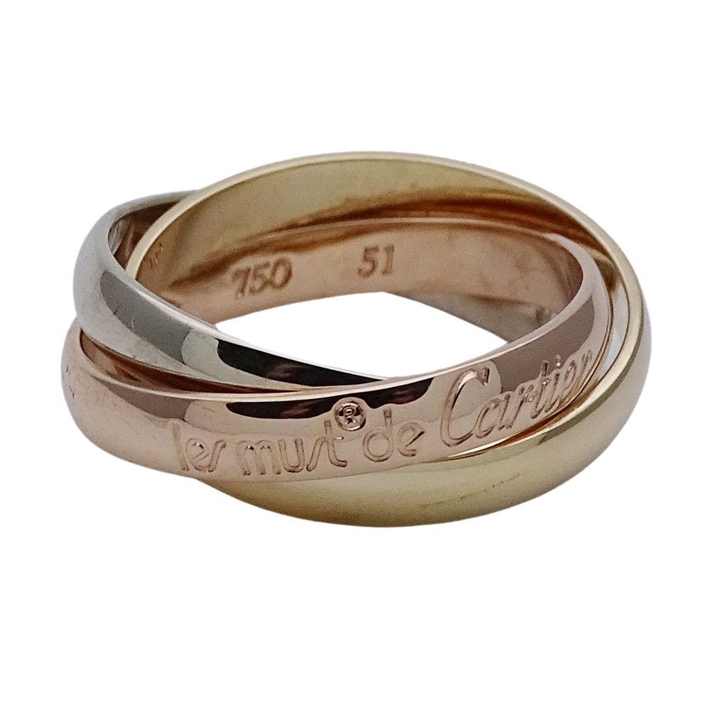 カルティエ Cartier リング レディース ブランド 指輪 750PG