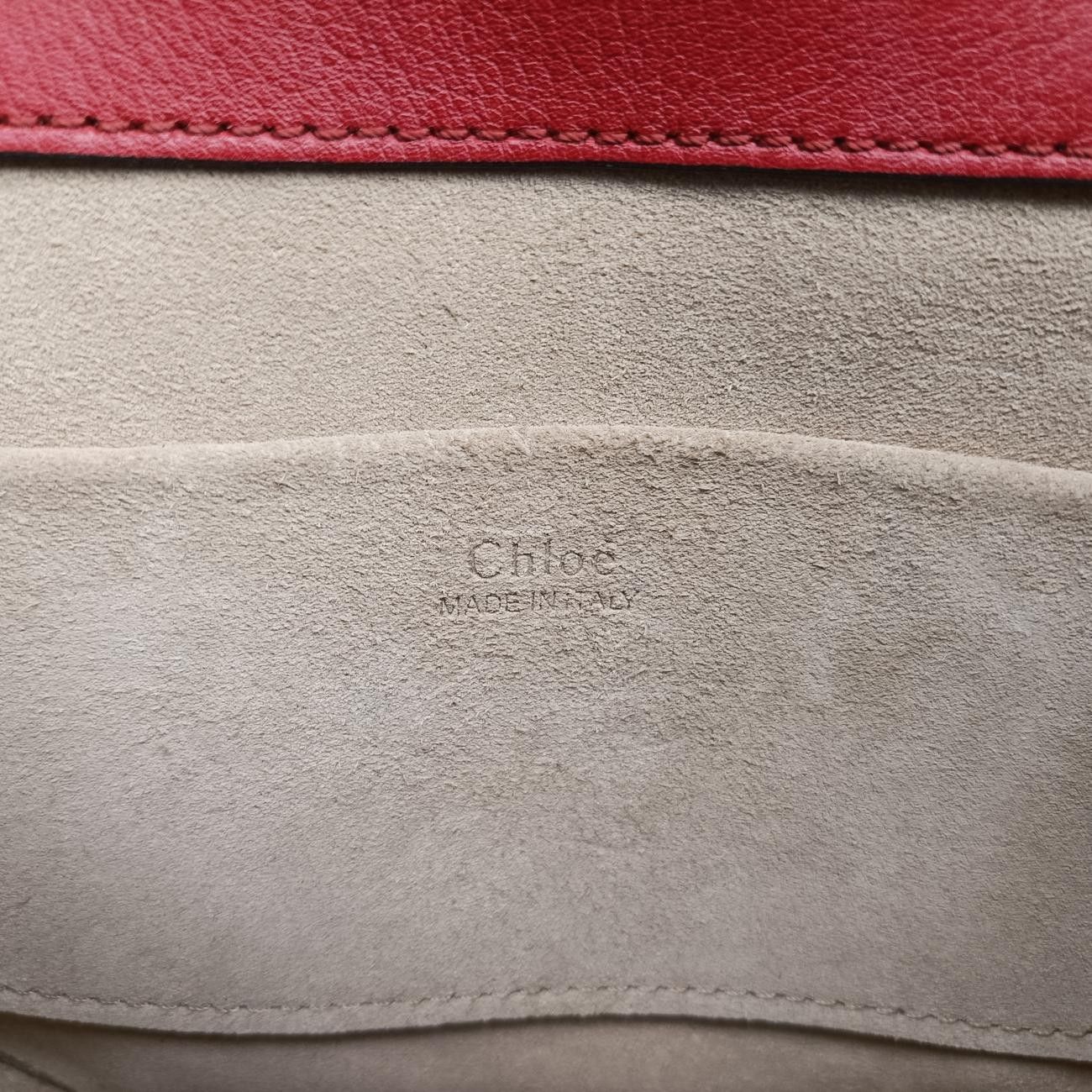 新作期間限定割引実施中! クロエChloeナイル ブレスレットレッドレザー01-18-63-65