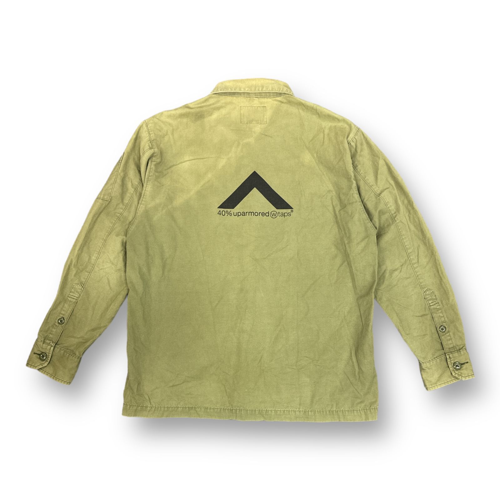 WTAPS 19AW BUDS LS SHIRT COTTON バッツ ミリタリー プリント シャツ