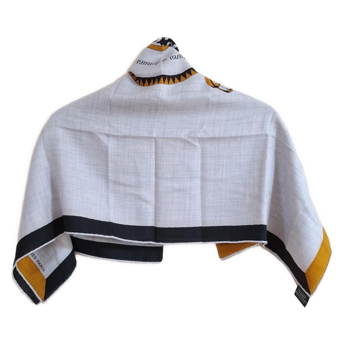 45R 葉山ものがたり裏毛っと(ボーダー) 45R ストール　　美品 45R 葉山ものがたり裏毛っと(ボーダー) 45R ストール 美品 45R