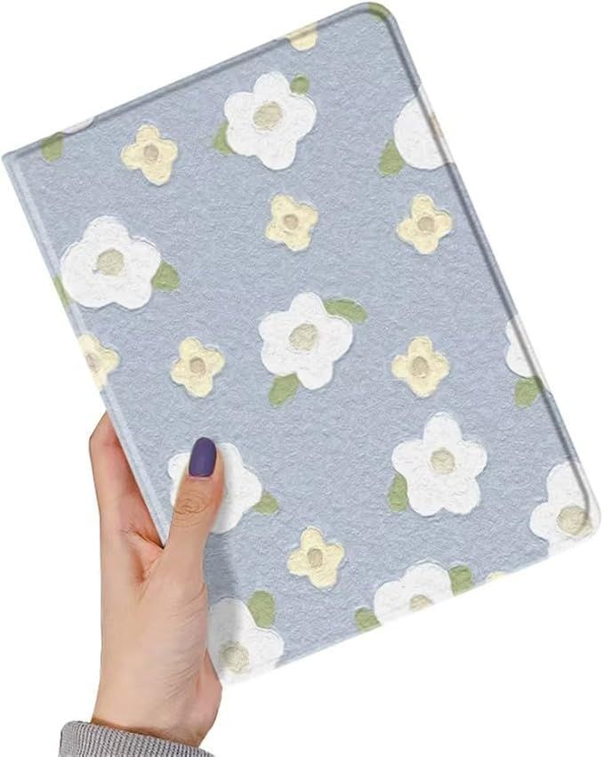 【在庫処分】かわいい iPad 10.2 第9世代 8世代 7世代 ケース ペンシル収納 軽量 おしゃれ iPad 9 8 7/ iPad Air3 Pro10.5 ケース レディース 花柄 虹 お洒落 ブック式 頑丈 手帳型 角度調節（iPad7/i