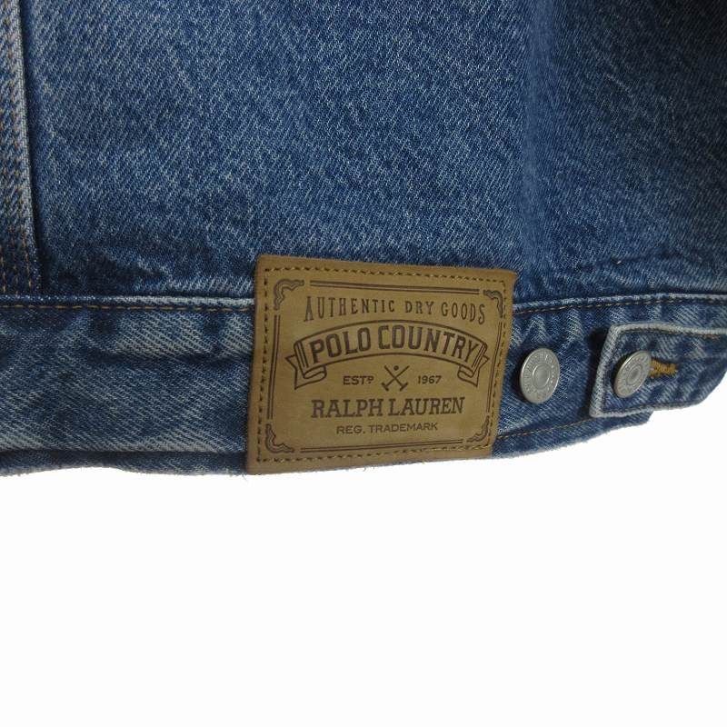 ラルフローレン　POLOカントリー　復刻　デニムジャケット　カバーオール　L 楽天市場】ポロ ラルフローレン メンズ ポロカントリー ビンテージ