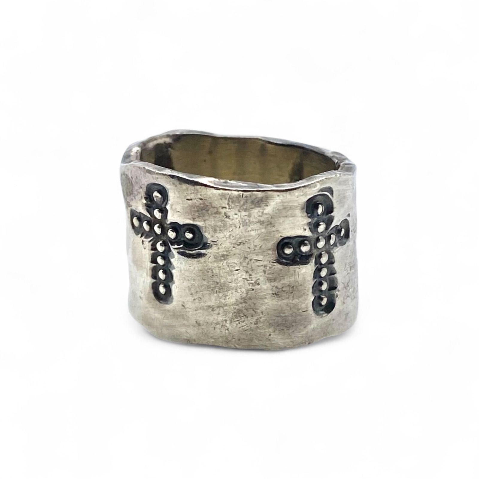 MEXICO メキシカンジュエリー Silver 925 刻印 90s Vintage Ring シルバー ヴィンテージ リング 12号