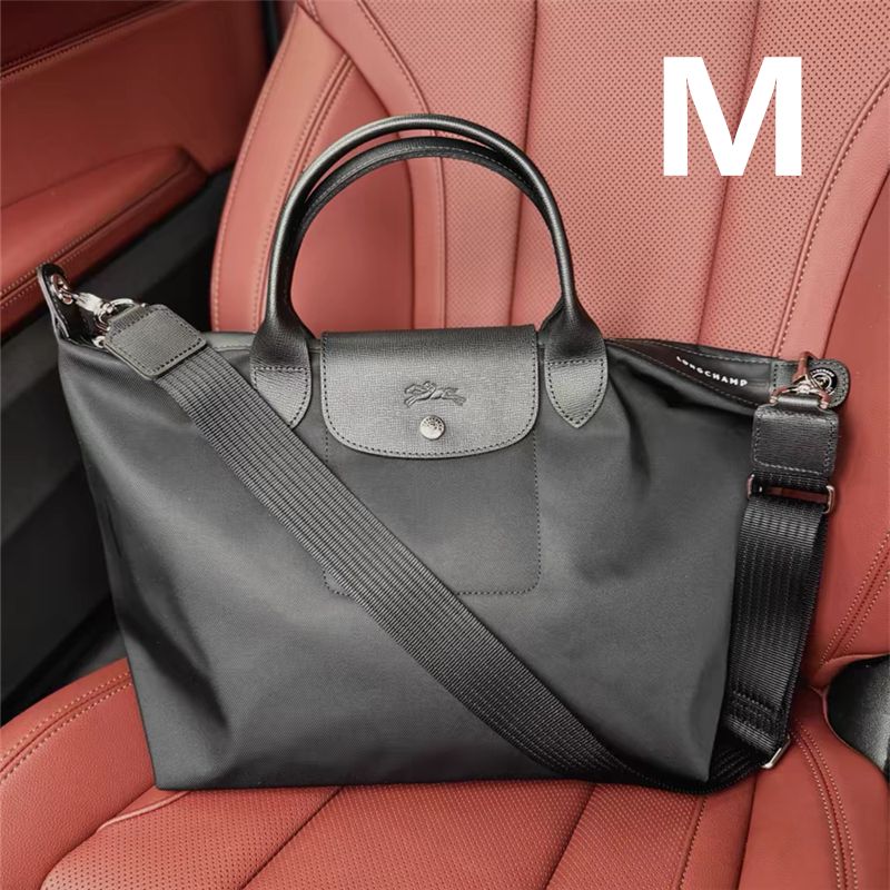 LONGCHAMP ロンシャン ルプリアージュ エナジー M トートバッグ ショルダーバッグ 斜掛け 未使用 新品 ブラック 黒 - メルカリ