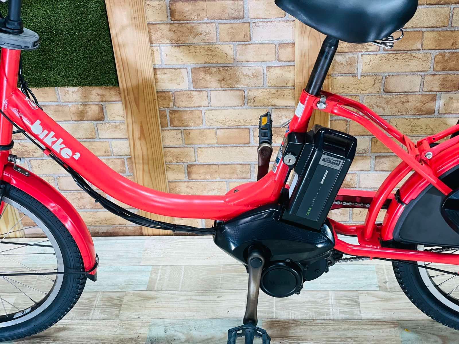 ブリヂストン ビッケ 20インチ 8.7ah 子供乗せ 電動自転車 電動