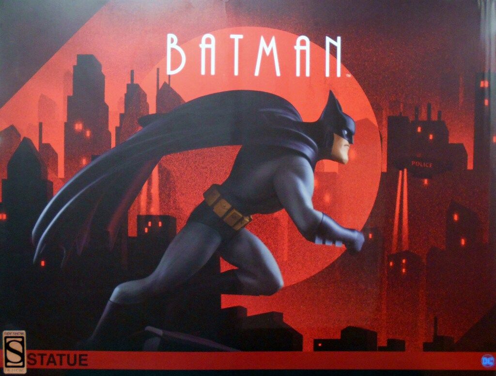 SIDESHOW STATUE / ANIMATED SERIES COLLECTION BATMAN / SIDESHOW EXCLUSIVE